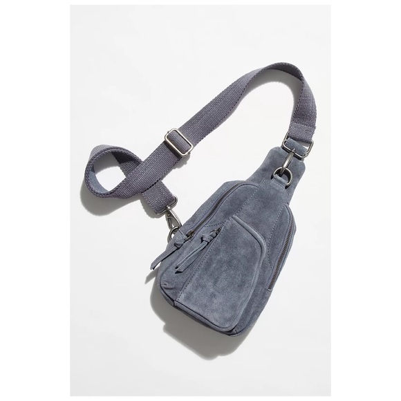 Free People Hudson Suede Sling Bag - Picture 2 of 4